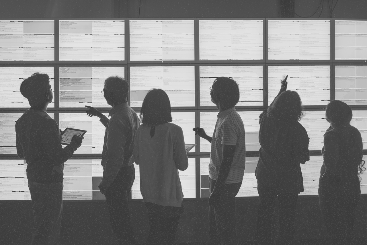 Interface du mur interactif WILD